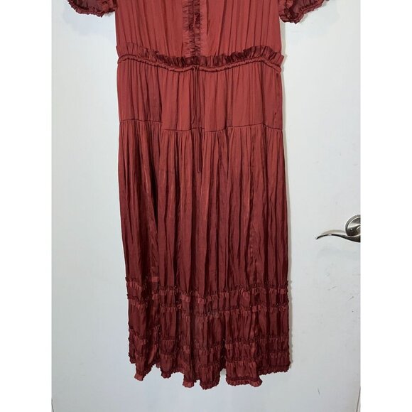 Ulla Johnson Rose Tiered Ruffle Midi Dress size 4 Womens Retails ($658) - Picture 6 of 11